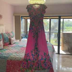 Lilly Pulitzer Maxi Dress. Size 6. Worn Once!